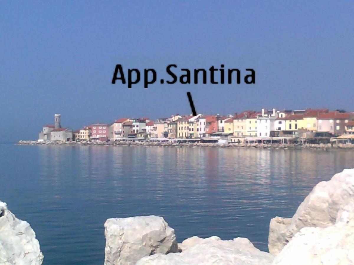 Apartmán Apartma Santina Piran Exteriér fotografie